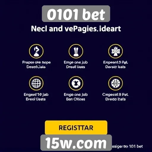 Benefícios de se registrar no 0101 bet