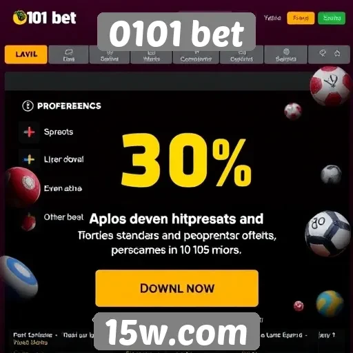 Ofertas e bônus disponíveis na 0101 bet